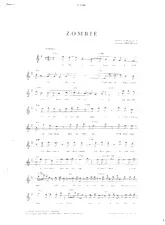 télécharger la partition d'accordéon Zombie au format PDF