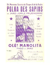 scarica la spartito per fisarmonica Polka des sapins in formato PDF