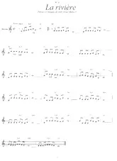 download the accordion score La rivière (Boléro) in PDF format