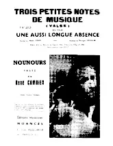 scarica la spartito per fisarmonica Trois petites notes de musique (Du Film : Une aussi longue absence) in formato PDF
