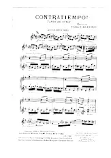 scarica la spartito per fisarmonica Contratiempo (Orchestration Complète) (Tango de Style) in formato PDF