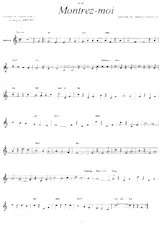 scarica la spartito per fisarmonica Montrez Moi (Samba) in formato PDF