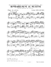 descargar la partitura para acordeón Bombardement de musette (Valse Musette Swing) en formato PDF