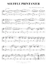descargar la partitura para acordeón Souffle Printanier (Valse) en formato PDF