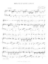 download the accordion score Minuit Le vent La pluie in PDF format