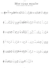 télécharger la partition d'accordéon Mon vieux moulin (Tango Chanté) au format PDF