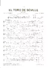 télécharger la partition d'accordéon El toro de Séville (Paso Doble) au format PDF