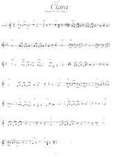 download the accordion score Clara (Java) in PDF format