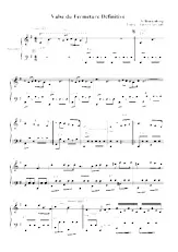 download the accordion score La Valse du Fermeture Définitive in PDF format