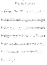 descargar la partitura para acordeón Près de Valence (Paso Doble) en formato PDF