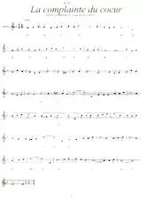 download the accordion score La complainte du cœur (Valse) in PDF format
