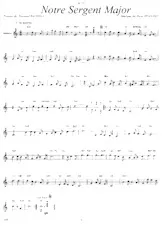 download the accordion score Notre sergent Major (Marche) in PDF format