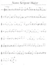 descargar la partitura para acordeón Notre sergent Major (Marche) en formato PDF