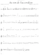 scarica la spartito per fisarmonica Au son de l'accordéon (Valse) in formato PDF