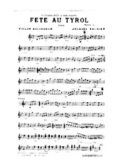 descargar la partitura para acordeón Fête au Tyrol (Valse) en formato PDF