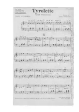 descargar la partitura para acordeón Tyrolette (Valse Tyrolienne) en formato PDF