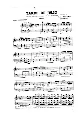 descargar la partitura para acordeón Tarde de julio (Tango) en formato PDF