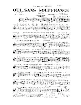 descargar la partitura para acordeón Oui sans souffrance (Java) en formato PDF