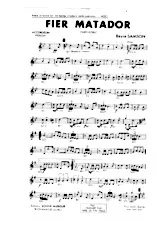 télécharger la partition d'accordéon Fier Matador (Orchestration Complète) (Paso Doble) au format PDF