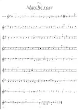 descargar la partitura para acordeón Marché rose (One Step) en formato PDF