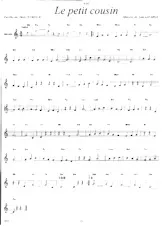 download the accordion score Le petit cousin (Valse) in PDF format