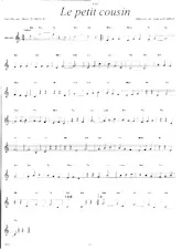 descargar la partitura para acordeón Le petit cousin (Valse) en formato PDF