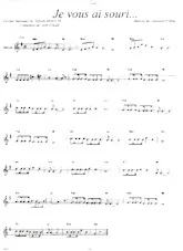 download the accordion score Je vous ai souri (Slow) in PDF format