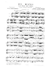 télécharger la partition d'accordéon El Rayo (Le feu du ciel) (Paso Doble Chanté) au format PDF