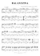 télécharger la partition d'accordéon Balantzina (Samba) au format PDF
