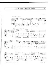 download the accordion score Aux îles grenadines (Paso Doble) in PDF format