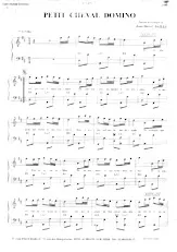 scarica la spartito per fisarmonica Petit cheval Domino (Polka) in formato PDF