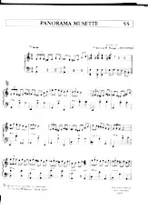 télécharger la partition d'accordéon Panorama Musette (Valse) au format PDF