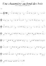 download the accordion score Une chaumière au fond des bois (Valse) in PDF format