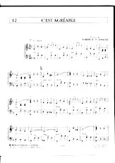 download the accordion score C'est agréable (Valse) in PDF format