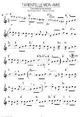 descargar la partitura para acordeón Tarentelle mon amie (Tarentella la mia aminca) en formato PDF