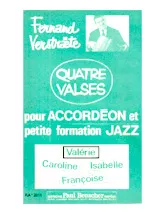 télécharger la partition d'accordéon Valérie (Valse Jazz) au format PDF