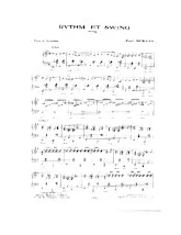 descargar la partitura para acordeón Rythm et Swing en formato PDF