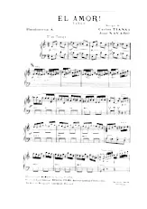scarica la spartito per fisarmonica El Amor (Bandonéon A + B) (Tango) in formato PDF
