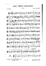 download the accordion score Les trois gauchos (Orchestration Complète) (Baïon) in PDF format