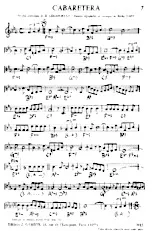 download the accordion score Cabaretera in PDF format