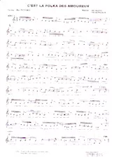 download the accordion score C'est la polka des amoureux in PDF format