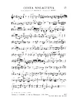 descargar la partitura para acordeón Costa Malagueña (Paso Doble) en formato PDF