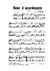 download the accordion score Reine d'accordéoniste (Valse) in PDF format