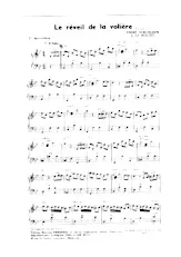 télécharger la partition d'accordéon Le réveil de la volière (1er Accordéon) (Valse) au format PDF
