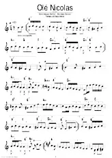 scarica la spartito per fisarmonica Olé Nicolas (Paso Doble) in formato PDF