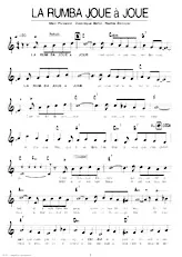 download the accordion score La rumba joue à joue in PDF format