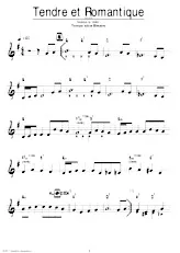 télécharger la partition d'accordéon Tendre et romantique (Slow) au format PDF