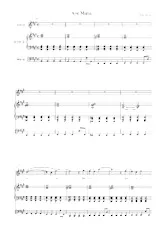 scarica la spartito per fisarmonica Ave Maria in formato PDF