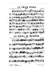 télécharger la partition d'accordéon La vraie polka + La polka du musette (Orchestrations) au format PDF