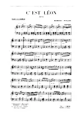 download the accordion score C'est Léon (Java) in PDF format